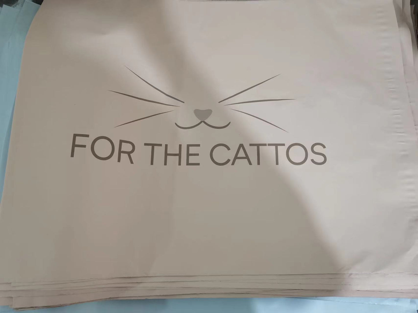 Custom Matte White Poly Mailers, Full Color Custom Packaging, Plastic Bag with logo, Tear Resistant and Waterproof